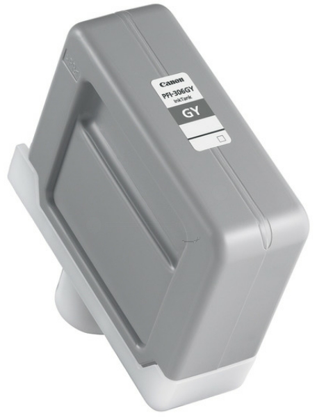 Original Canon PFI306GY | 6666B001 Tinte Grau