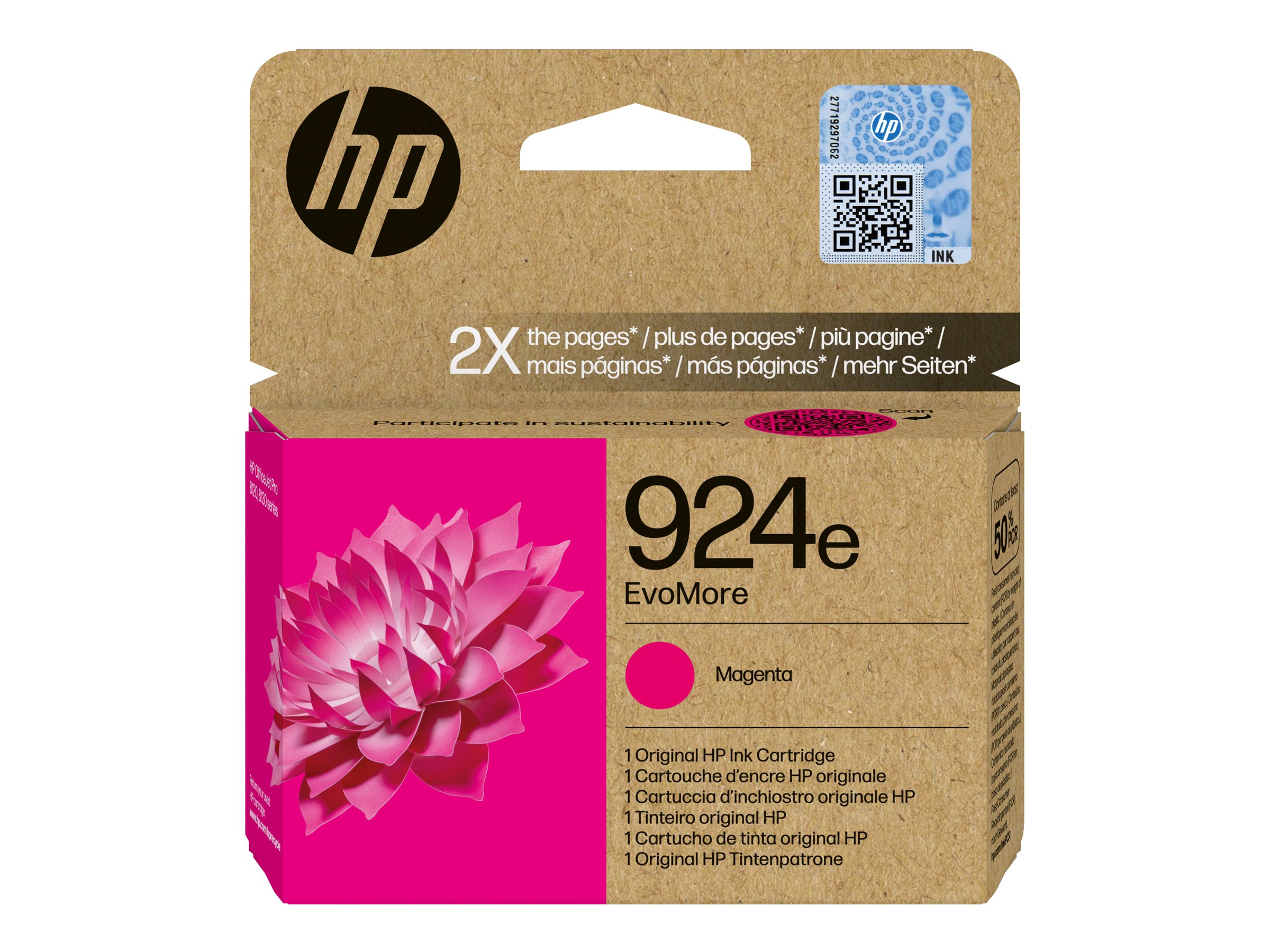 Original HP 924e | 4K0U8NE Tinte Magenta XL