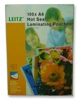 Leitz Laminierfolien A6 | 125 µm | glänzend | 100 Stück