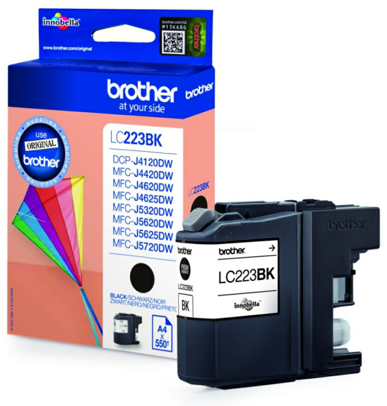Original Brother LC223BK Tinte Schwarz