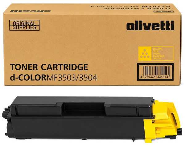 Original Olivetti B1185 Toner Gelb