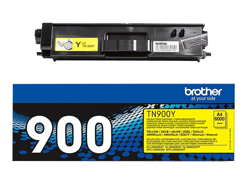 Original Brother TN900Y Toner Gelb