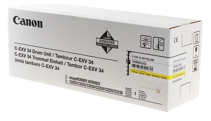 Original Canon CEXV34 | 3789B003 Trommel Gelb