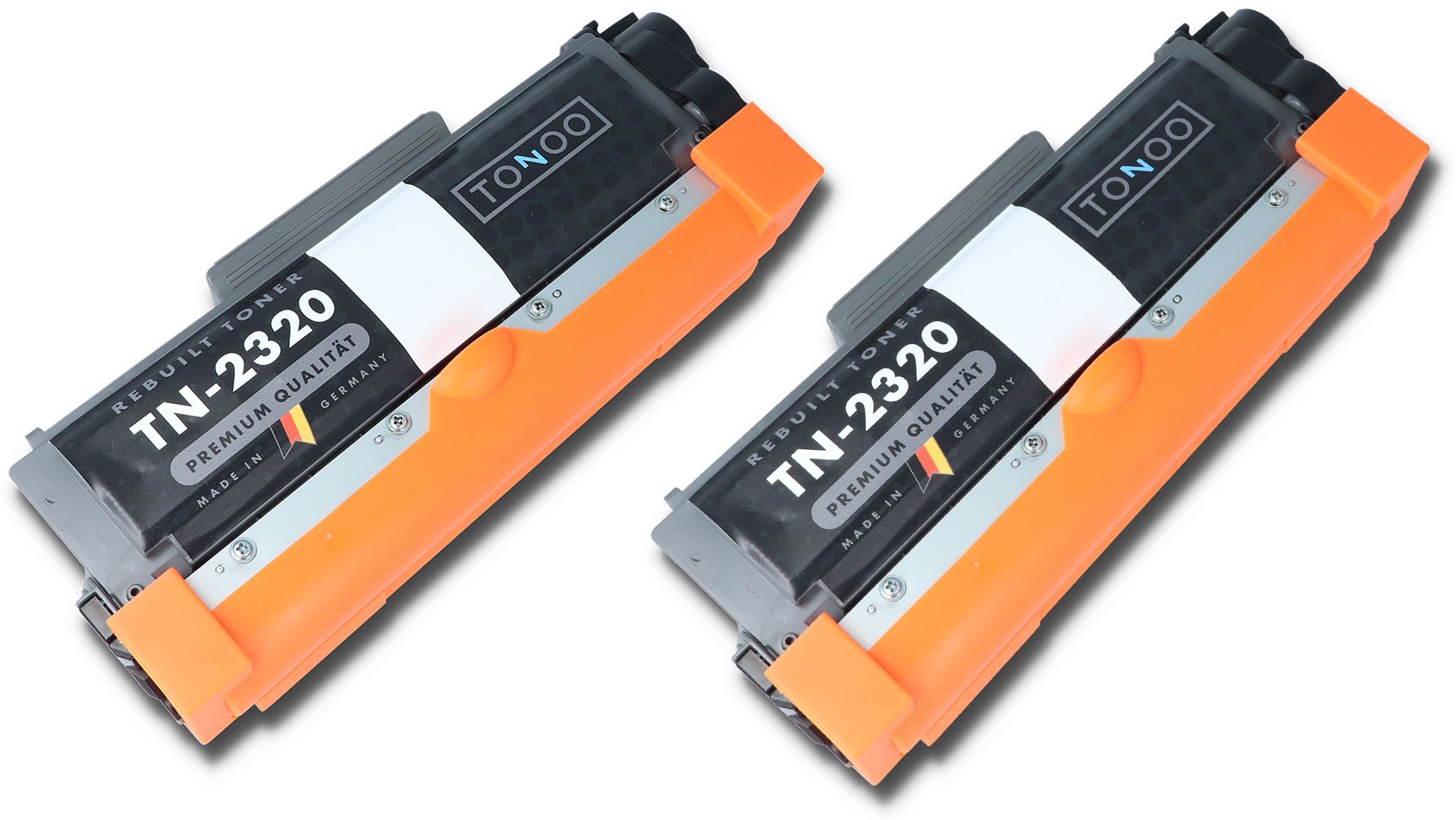 Tonoo® Toner ersetzt Brother TN2320TWIN Schwarz Doppelpack