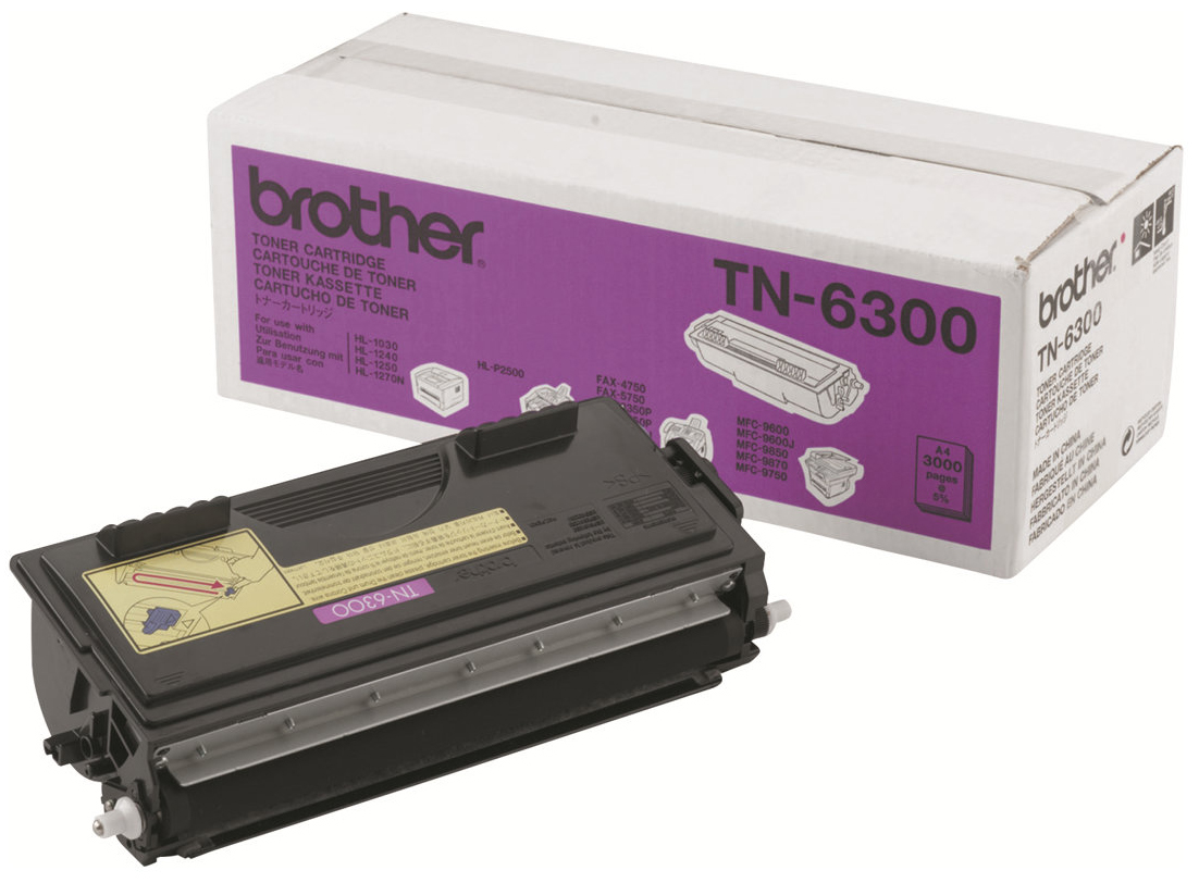 Original Brother TN6300 Toner Schwarz