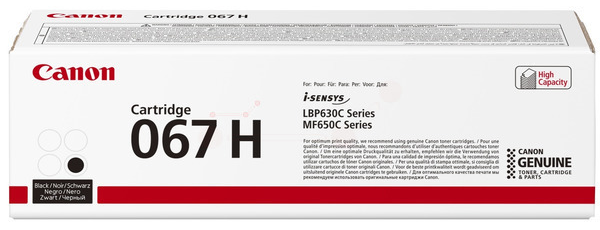 Original Canon 067H | 5106C002 Toner Schwarz XL