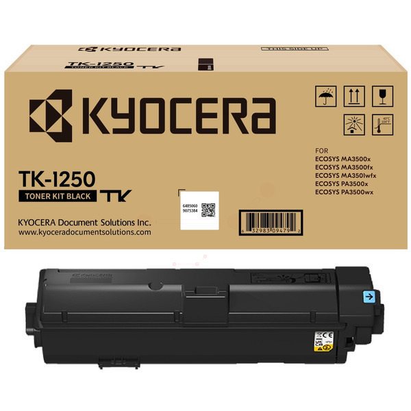Original Kyocera TK1250 | 1T0C3H0NL0 Toner Schwarz