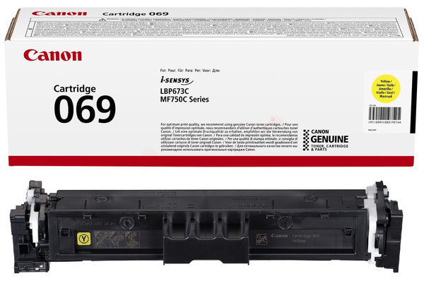 Original Canon 069 | 5091C002 Toner Gelb