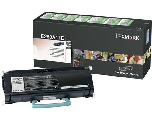 Original Lexmark E260A80G Toner Schwarz