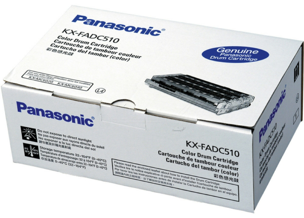 Original Panasonic KX-FADC510X cyan, magenta, gelb Trommel