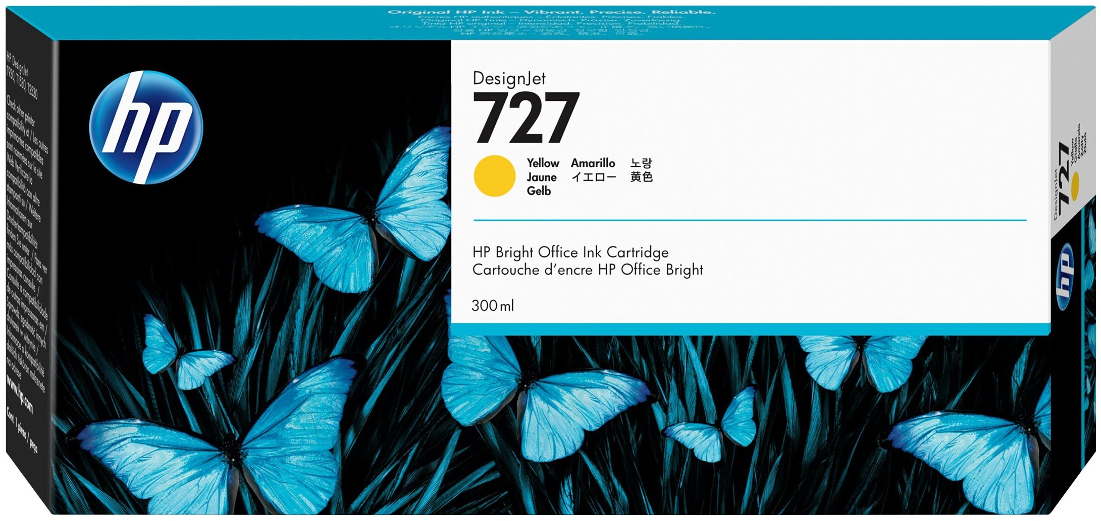 Original HP 727 | F9J78A Tinte Gelb XL ( 2025 )