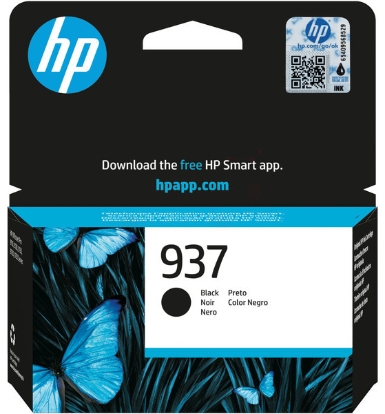 Original HP 937 | 4S6W5NE Tinte Schwarz