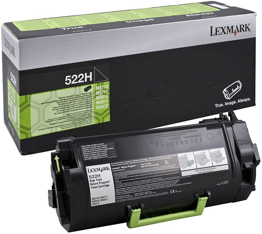 Original Lexmark 522H | 52D2H00 Toner Schwarz XL