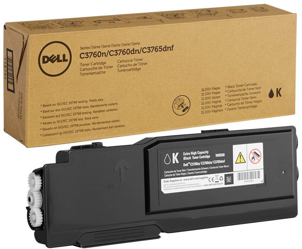 Original Dell 59311119 | 4CHT7 | W8D60 Toner Schwarz XXL ( B-Verpackung )