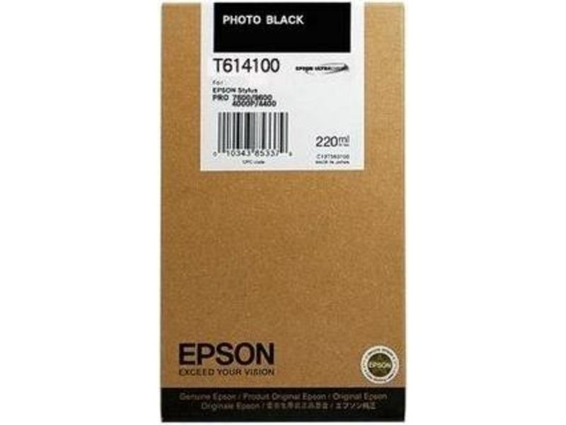 Original Epson T6141 | C13T614100 Tinte Foto Schwarz ( 2020 - 2023 )