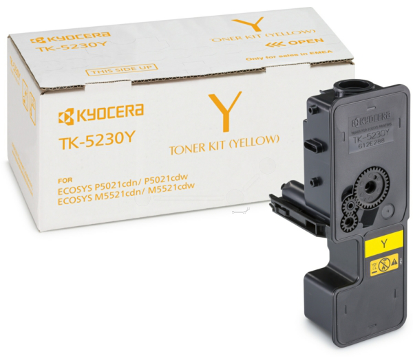 Original Kyocera TK5230Y | 1T02R9ANL0 Toner Gelb XL
