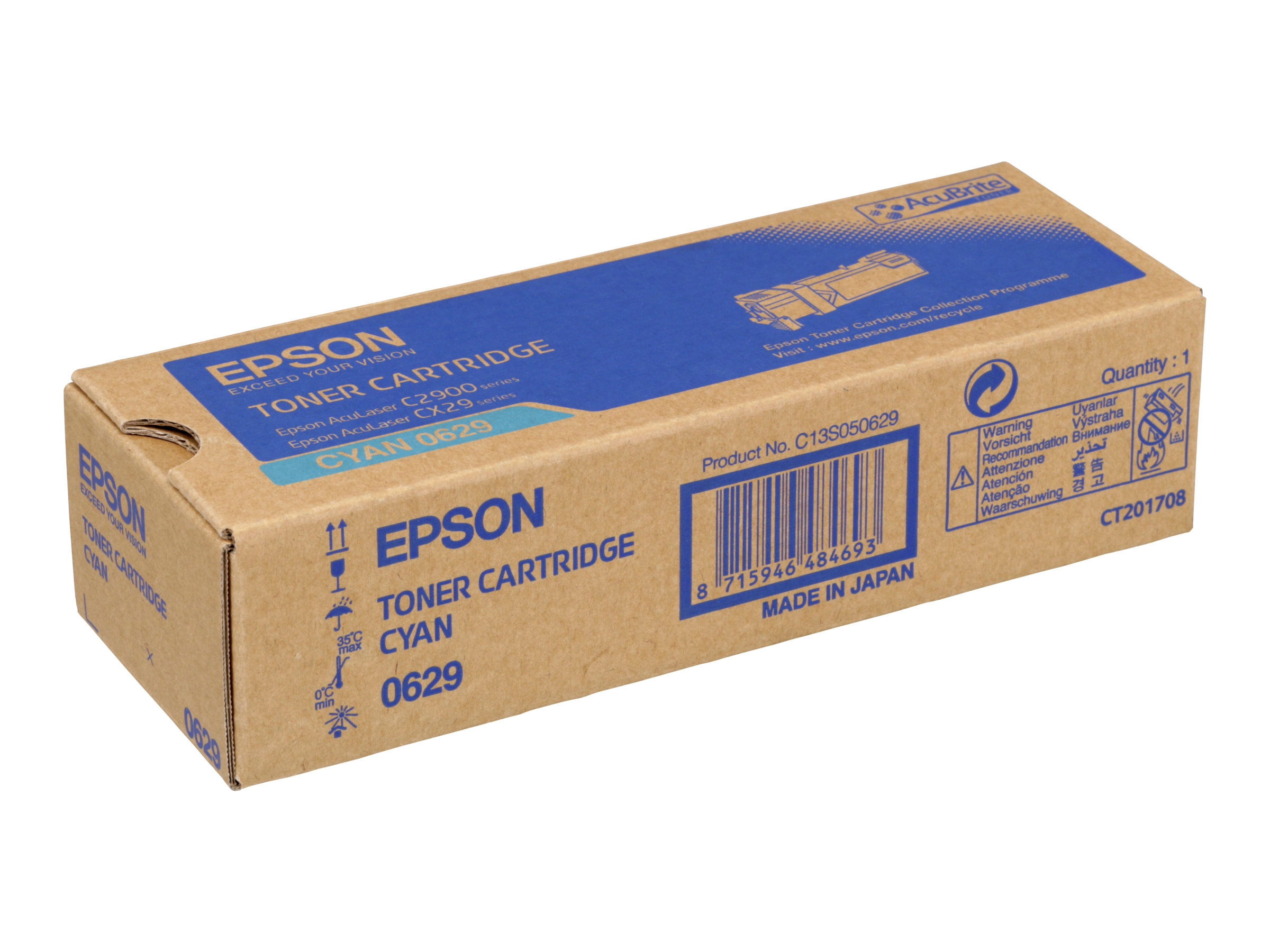 Original Epson 0629 | C13S050629 Toner Cyan ( A-Ware )