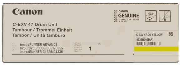Original Canon CEXV47 | 8523B002 Trommel Gelb