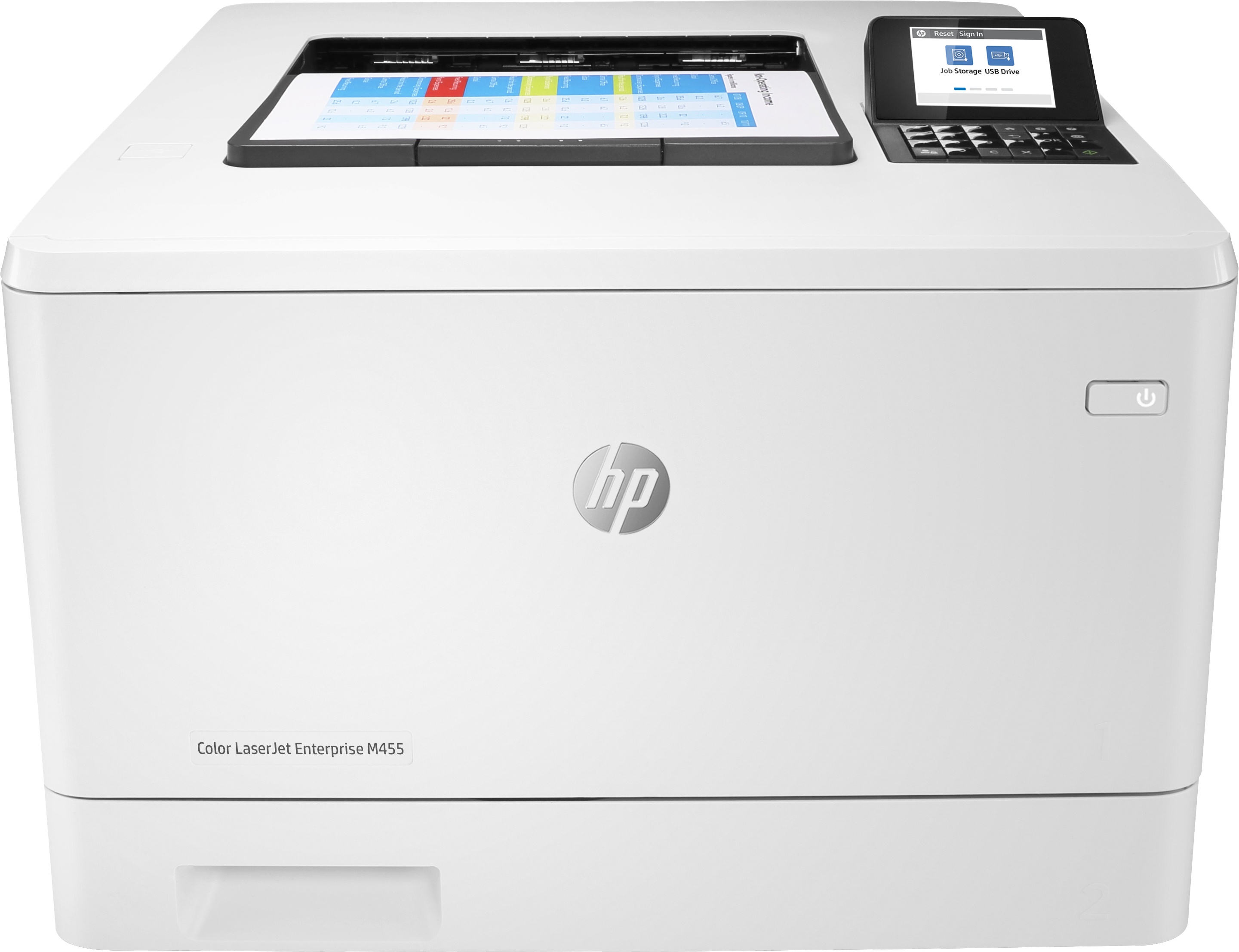 HP Color LaserJet Enterprise M455dn Farb Laser Drucker | A4 | 27 S./Min | Duplex | WLAN
