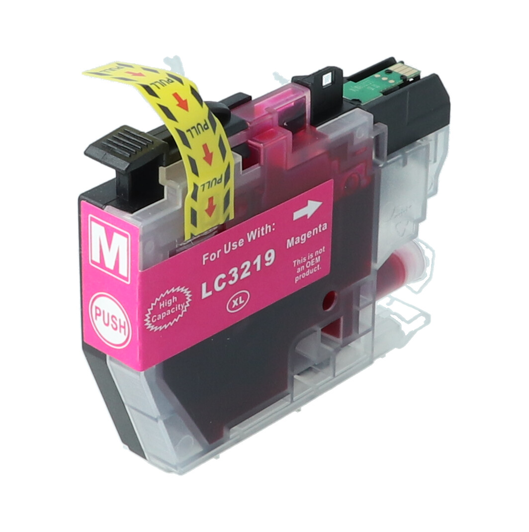 Tonoo® Tinte ersetzt Brother LC3219XLM Magenta XL