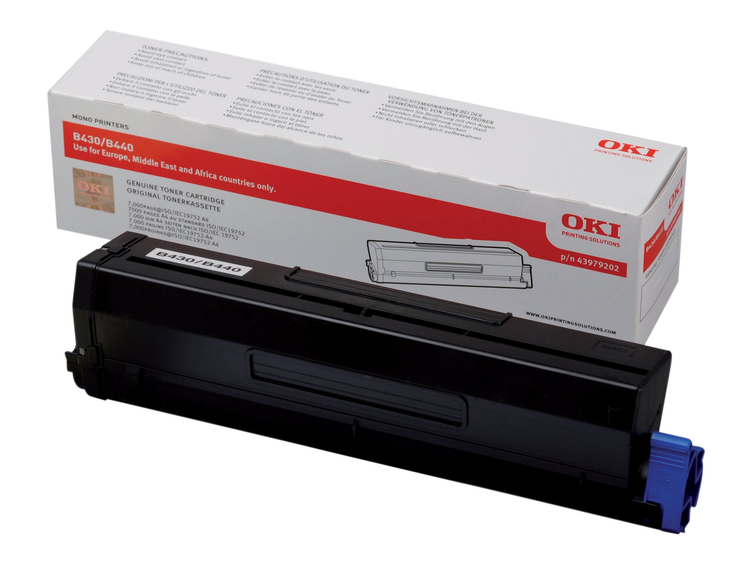 Original OKI 43979202 Toner Schwarz XL