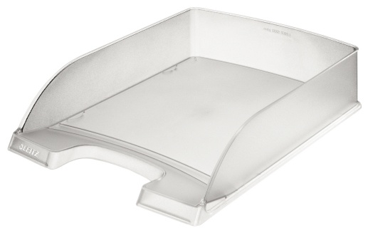 Leitz Briefablage Plus | DIN A4 | Transparent | Polystyrene