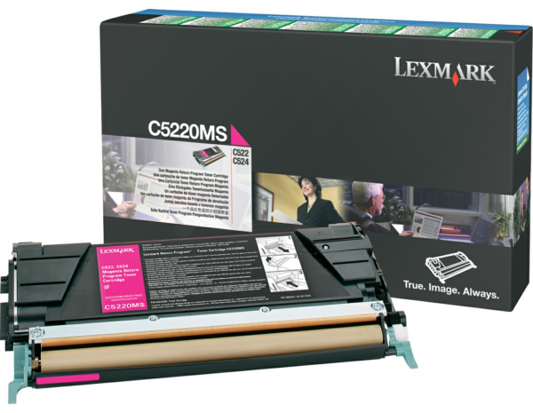 Original Lexmark C5220MS Toner Magenta