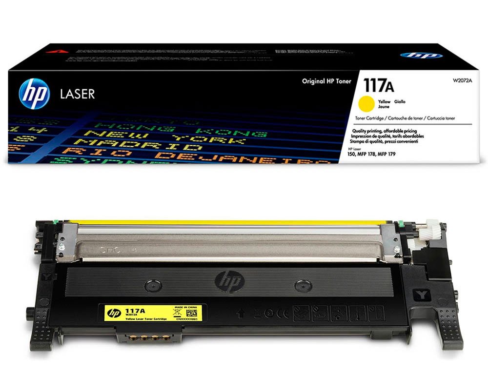 Original HP W2072A | 117A Toner Gelb