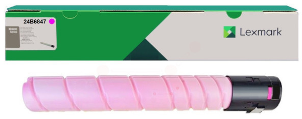 Original Lexmark 24B6847 Toner Magenta