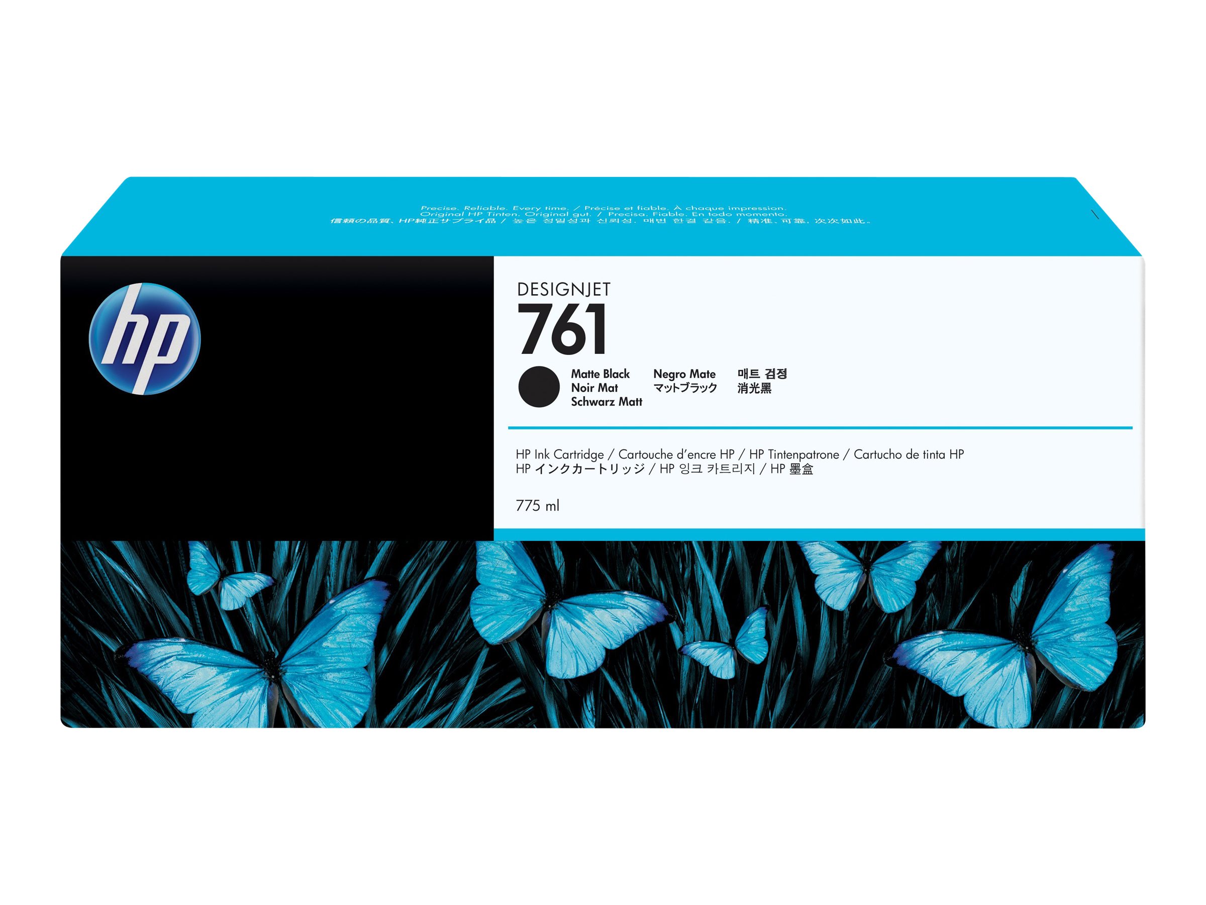 Original HP 761 | CM997A Tinte Matt Schwarz XL ( 2024 )