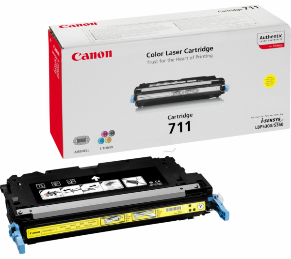 Original Canon 1657B002 | 711 Toner Gelb