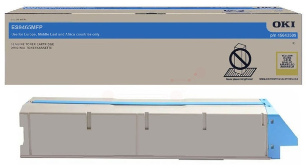Original OKI 45643509 Toner Gelb