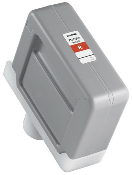 Original Canon PFI306R | 6663B001 Tinte Rot