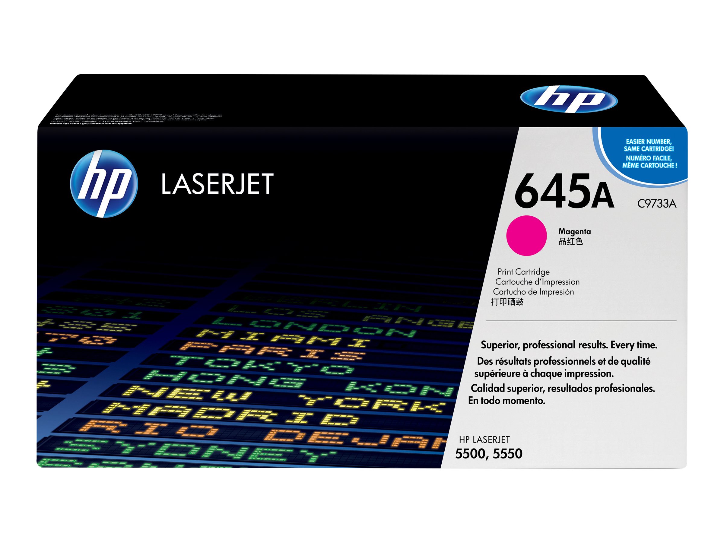 Original HP C9733A | 645A Toner Magenta ( A-Ware )