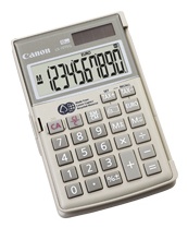 Canon LS-10TEG Taschenrechner | 10 Stellen | Grau/Metallic