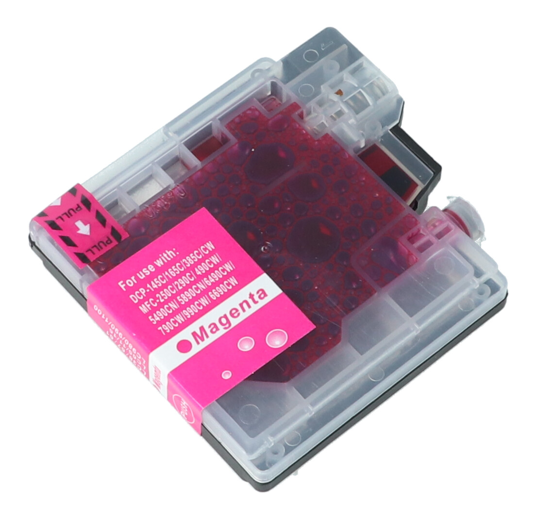 Tonoo® Tinte ersetzt Brother LC1100HYM Magenta XL