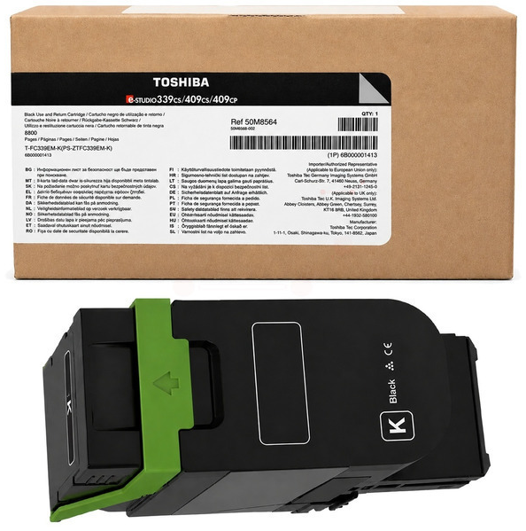 Original Toshiba T-FC339E-K | 6B000001413 Toner Schwarz