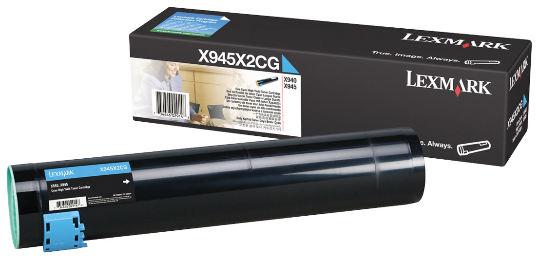 Original Lexmark X945X2CG Toner Cyan ( A-Ware )