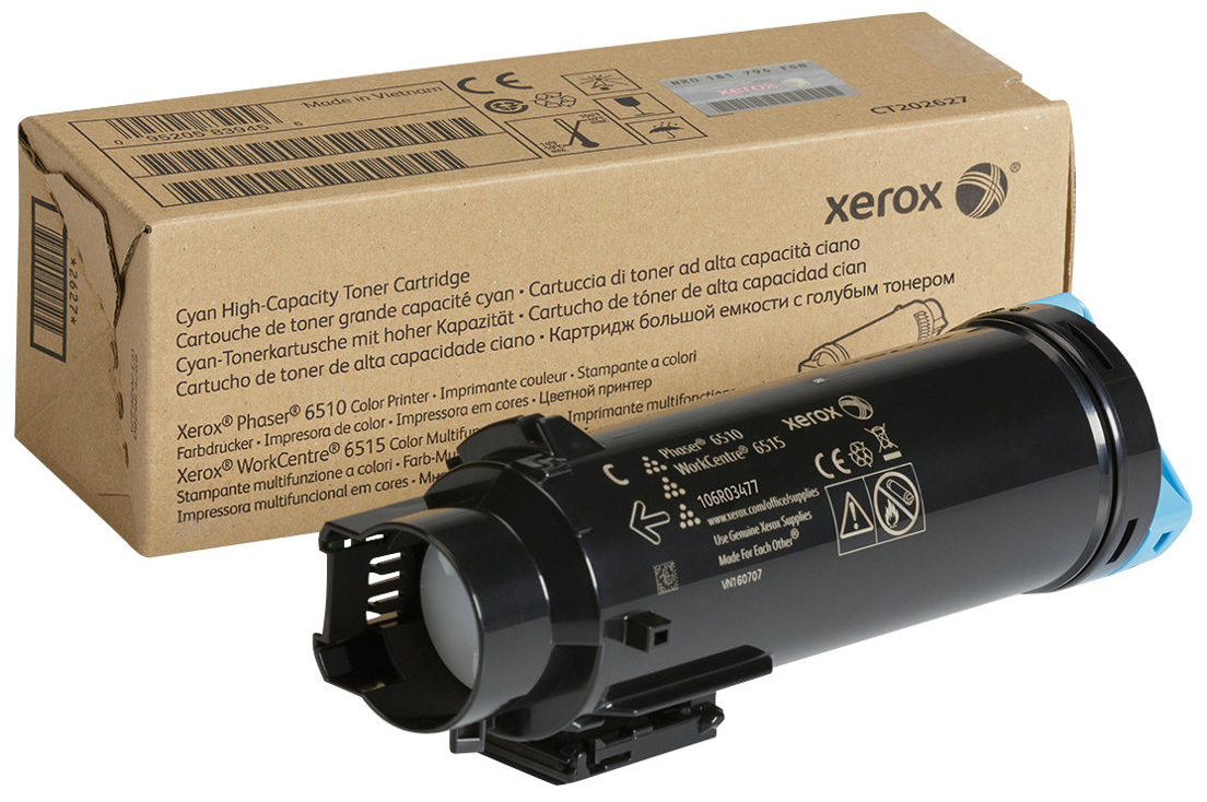Original Xerox 106R03477 Toner Cyan XL