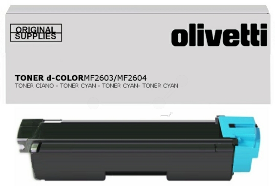 Original Olivetti B0947 Toner Cyan