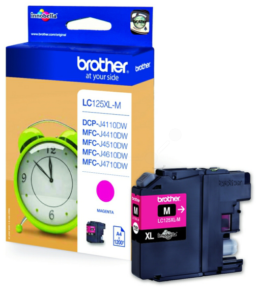 Original Brother LC125XLM Tinte Magenta XL