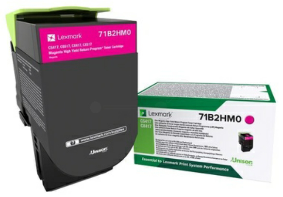 Original Lexmark 71B2HM0 Toner Magenta XL