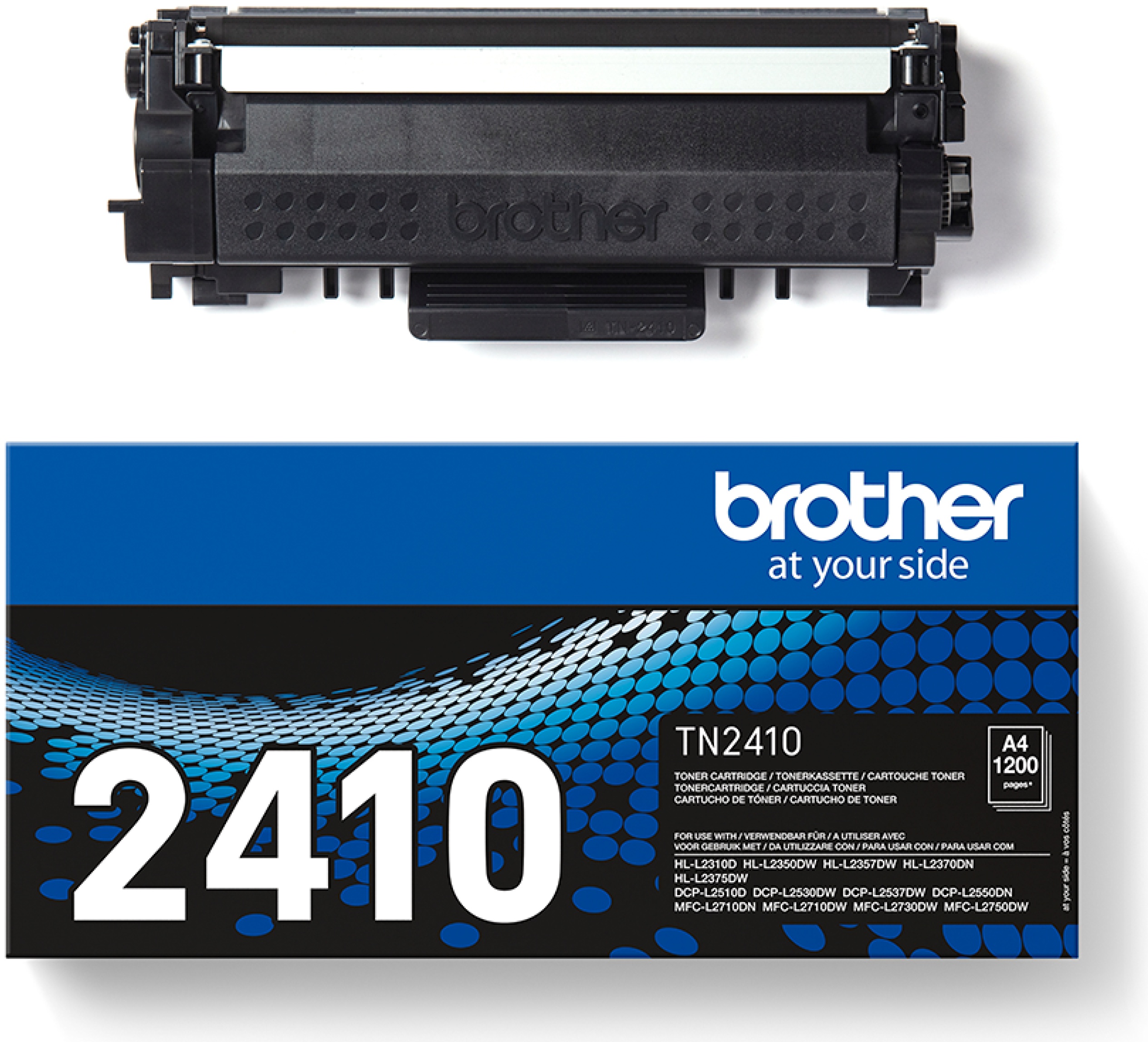 Original Brother TN2410 Toner Schwarz