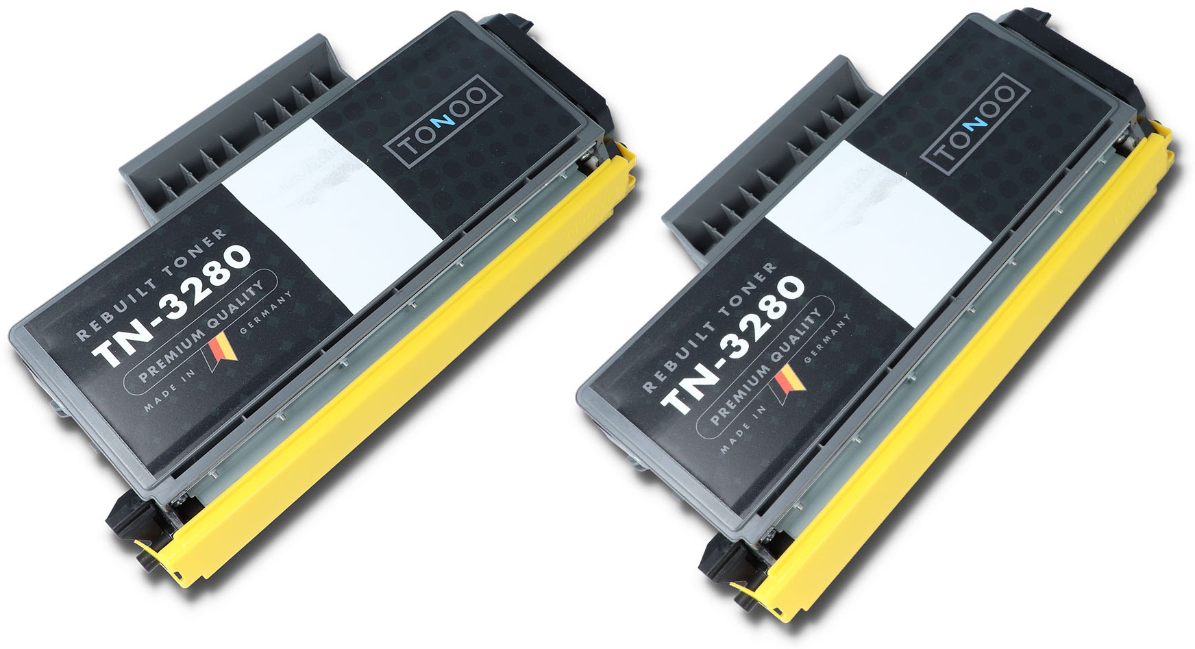 Tonoo® Toner ersetzt Brother TN3280TWIN Schwarz Doppelpack