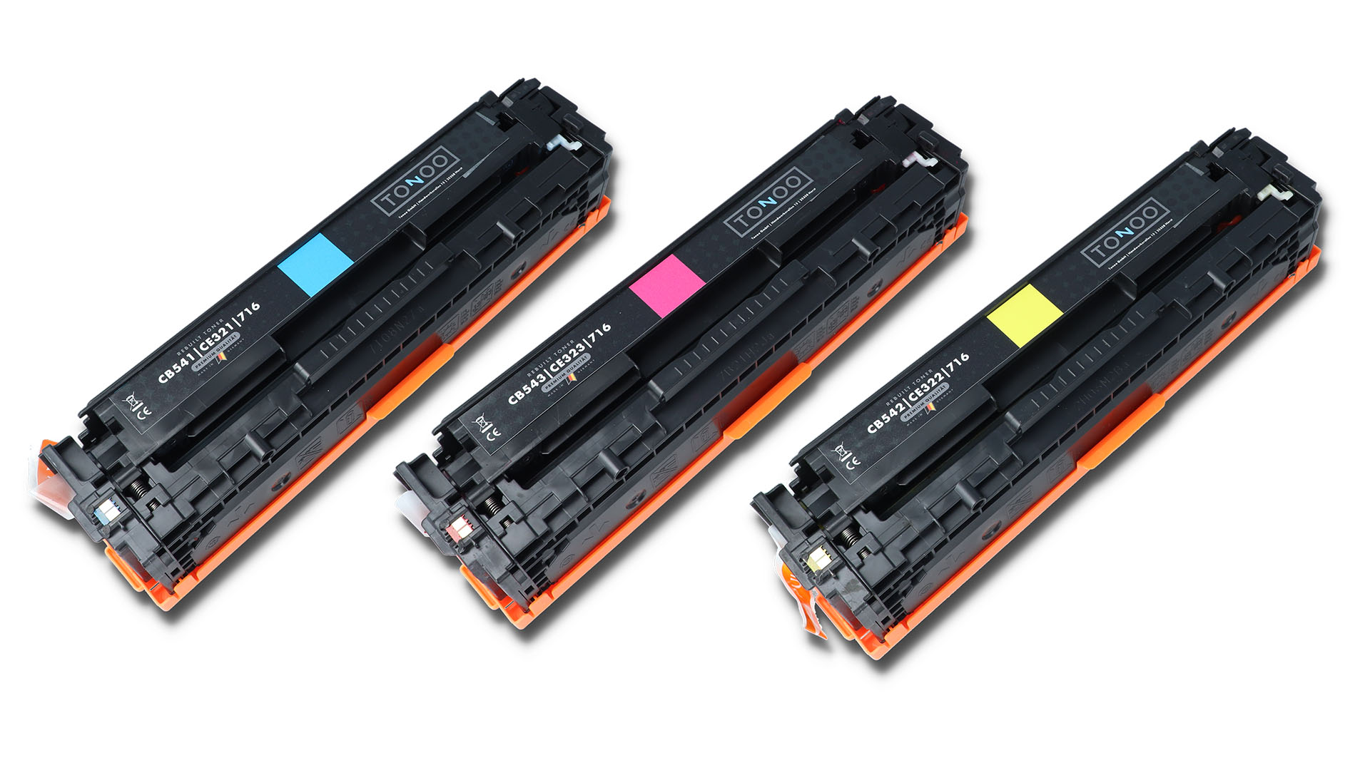 Tonoo® Toner ersetzt HP CF371AM | 128A Spar Set C|M|Y