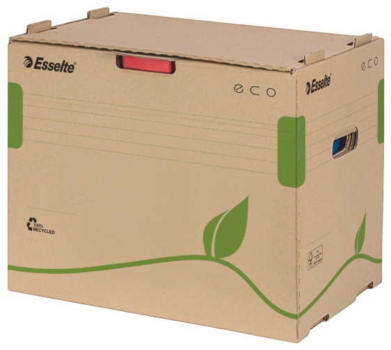 Esselte Archivbox Archivcontainer ECO bn | 42,7 x 30,5 x 34,3 cm | Braun