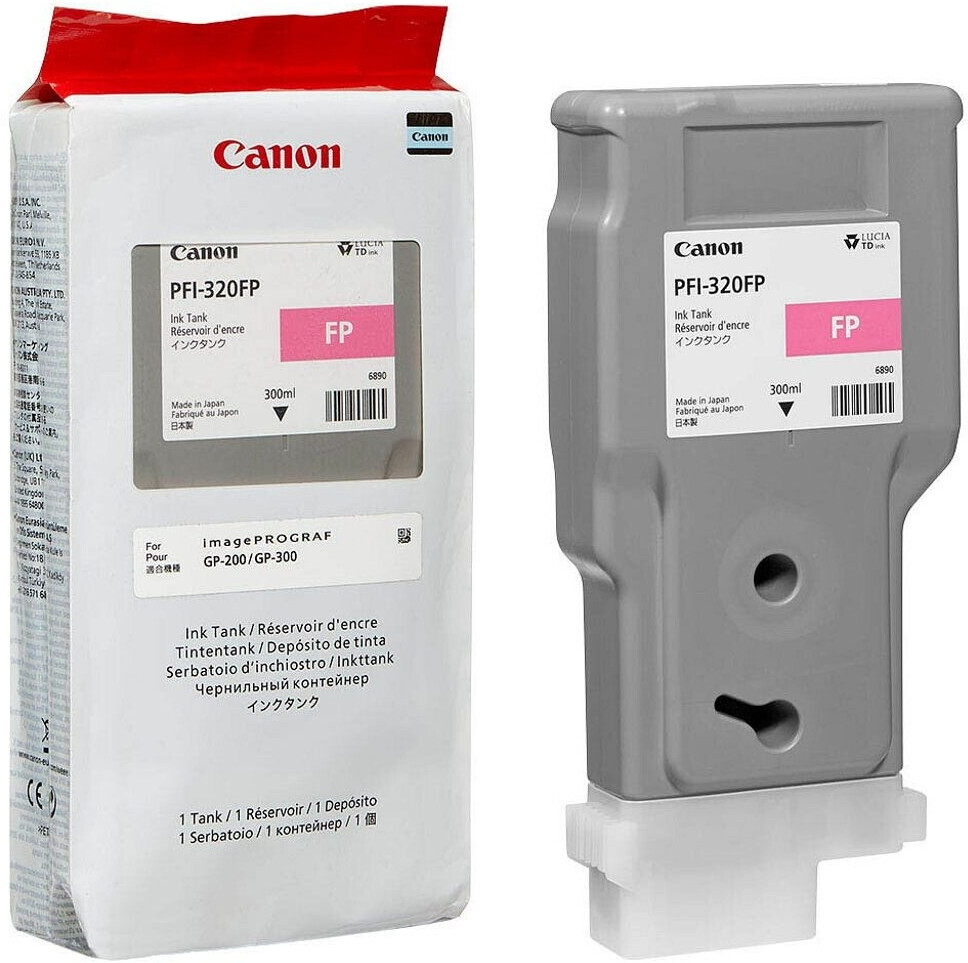 Original Canon PFI320 | 3500C001 Tinte Fluoreszierend Rosa XL