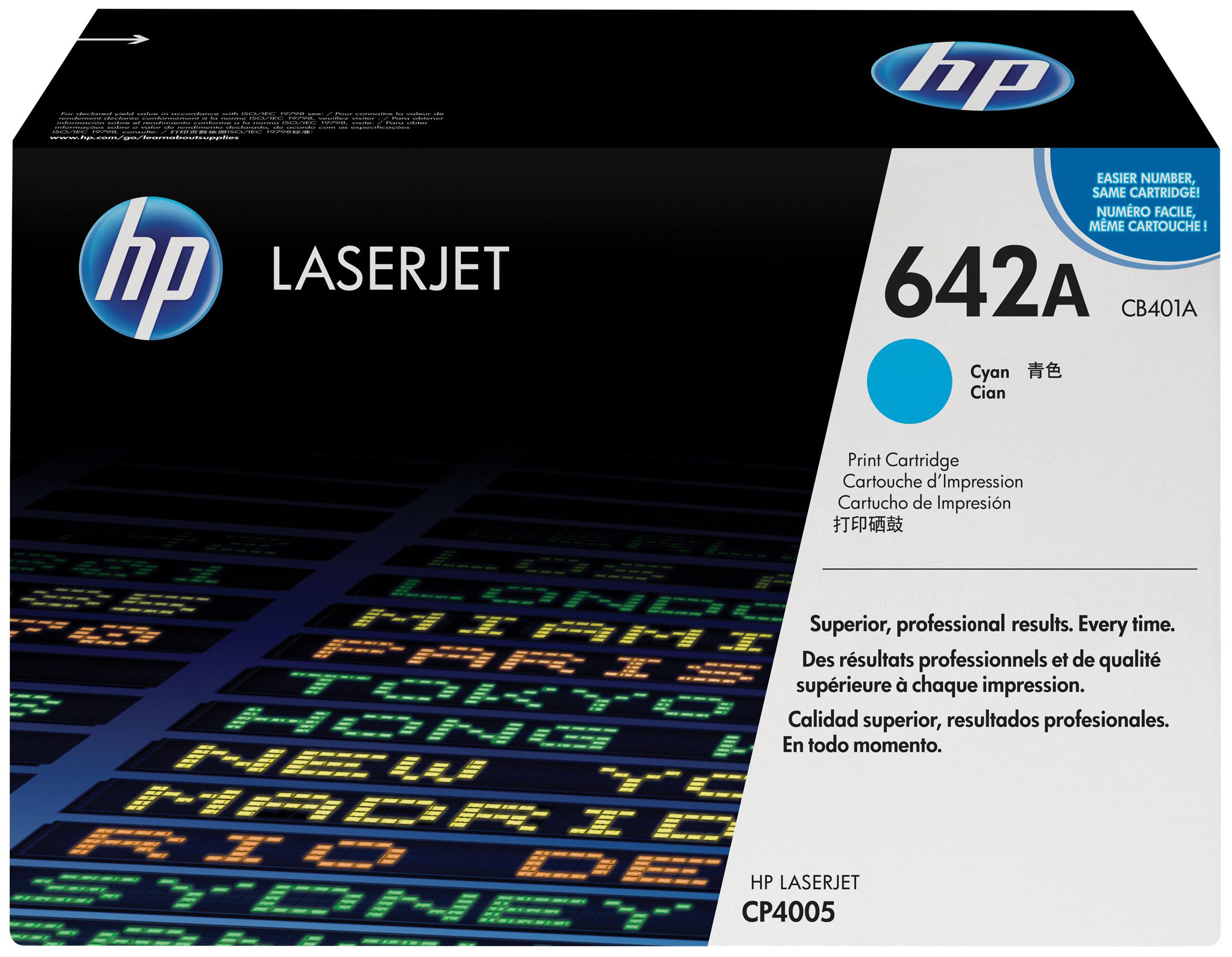 Original HP CB401A | 642A Toner Cyan