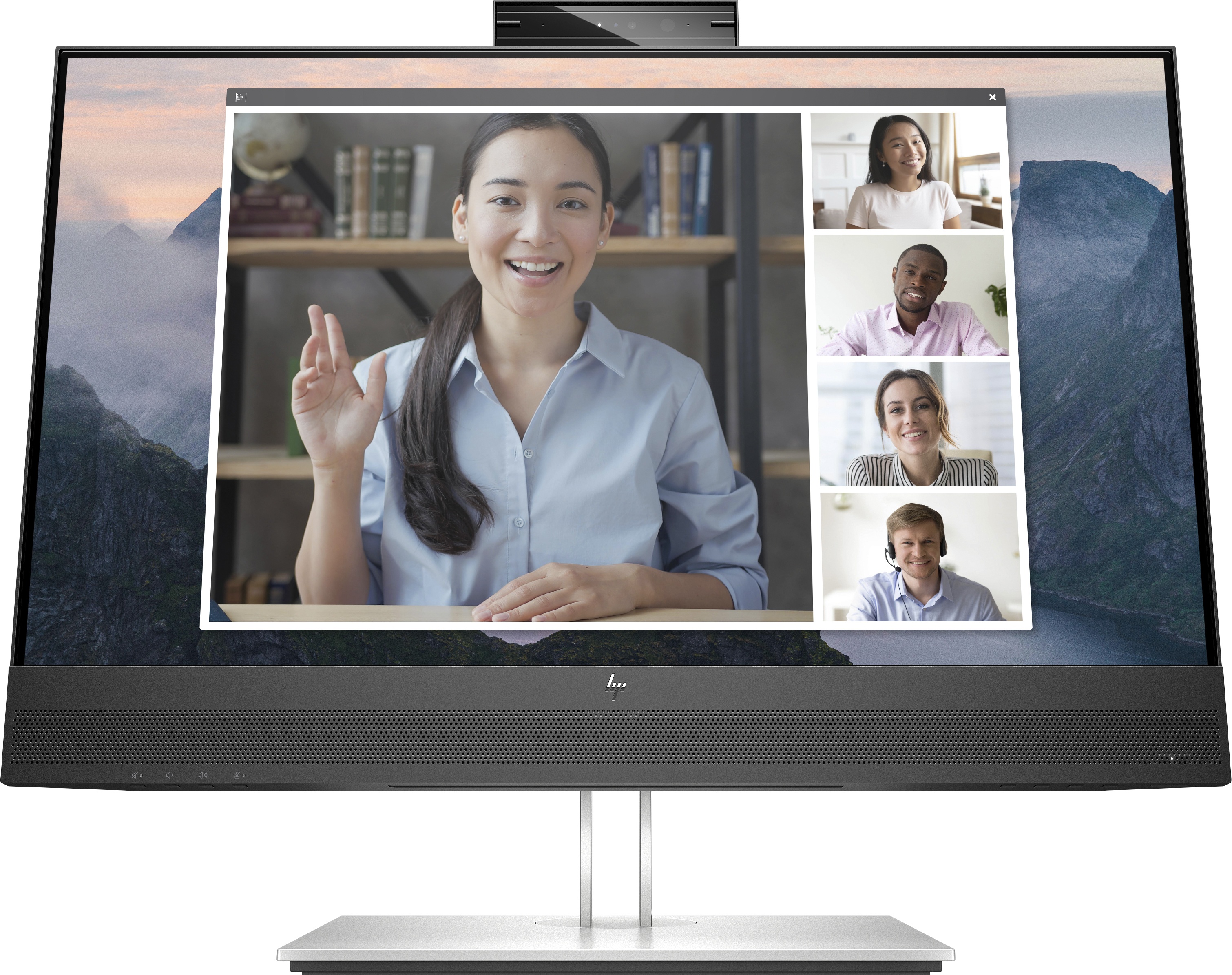 HP E24mv G4 Monitor 23,8 zoll | 60,5 cm | Full HD | 1920 x 1080 | Schwarz