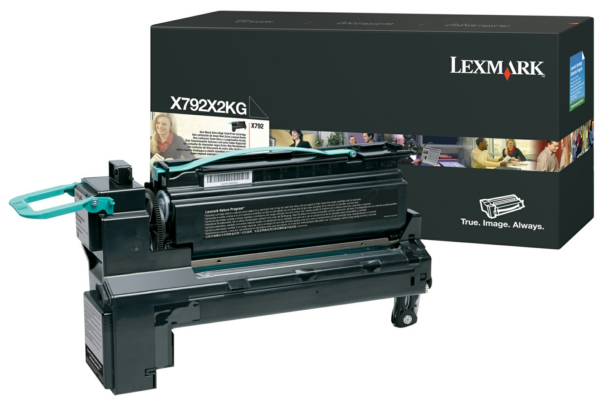 Original Lexmark X792X2KG Toner Schwarz